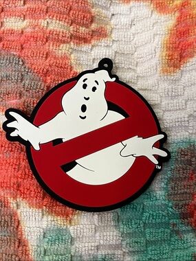Ghostbusters Logo Key & Card Holder - Red & White
